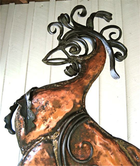 Sculptural Metal Art And Wrought Iron Details And Accents For The Home Or Garden 4105